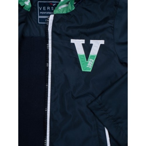 Куртка дитяча Verscon вітровка з капюшоном (3458-110B-blue)