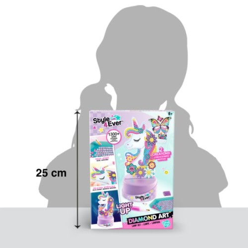 Набір для творчості Canal Toys Style 4 Ever Diamond Art Деко з підсвіткою (OFG299)