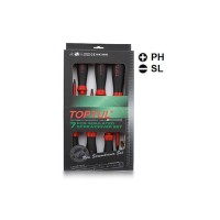 Набір викруток Toptul діелектричних (1000V) 7шт. (GAAE0704)