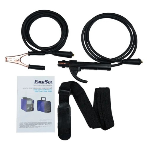 Зварювальний апарат Enersol інверторний, 20-120 A, 5.1 кВт, 2.9 кг (EWM-120ADE)