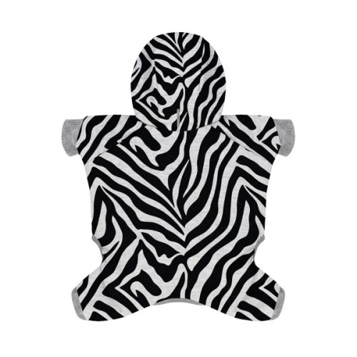 Комбінезон для тварин WAUDOG Clothes "Зебра" софтшелл L55 (312-0055)