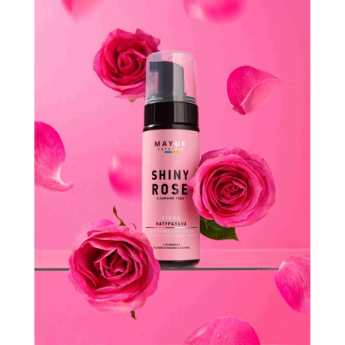Пінка для вмивання Mayur для нормальної шкіри Троянда 150 мл (4820189560661)