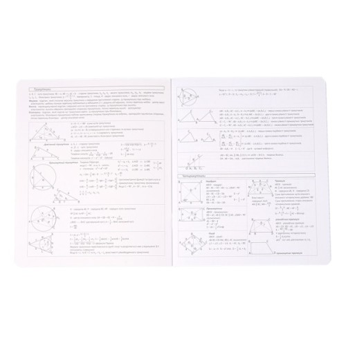 Зошит ZiBi MONOCHROME 48 аркушів, клітинка геометрія (ZB.1705-11)