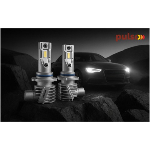 Автолампа PULSO LED-chips 7535/9-18v/2x28w/6000Lm/6500K (M6-HIR2)