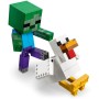 Конструктор LEGO Minecraft Курячий Жокей (21582)