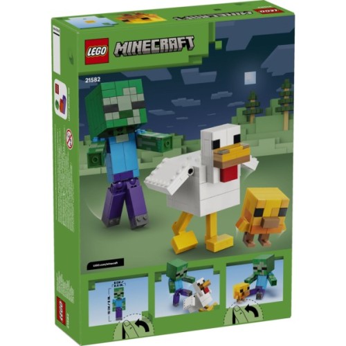 Конструктор LEGO Minecraft Курячий Жокей (21582)