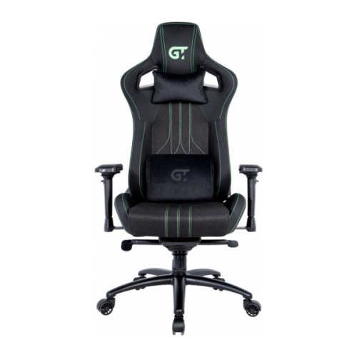 Крісло ігрове GT Racer X-8006 Black/Green (X-8006 Fabric Black/Green)