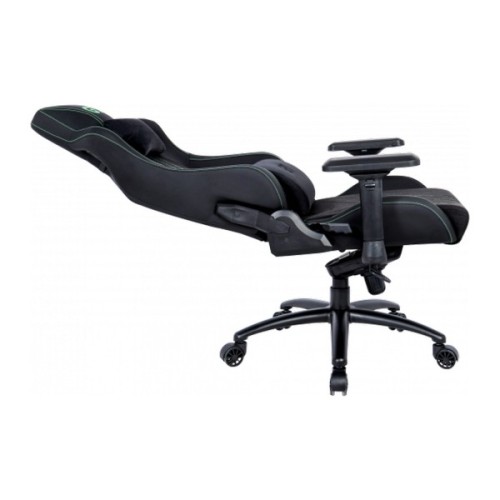 Крісло ігрове GT Racer X-8006 Black/Green (X-8006 Fabric Black/Green)