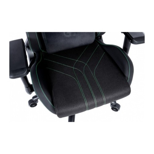 Крісло ігрове GT Racer X-8006 Black/Green (X-8006 Fabric Black/Green)
