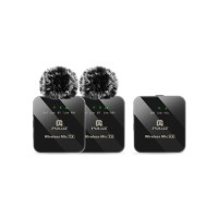 Мікрофон Puluz PULUZ 2 TX + 1 RX Wireless black (PU3154B)