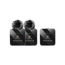 Мікрофон Puluz PULUZ 2 TX + 1 RX Wireless black (PU3154B)