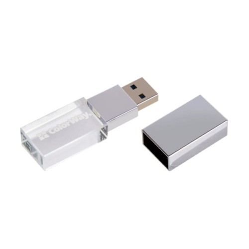 USB флеш накопичувач ColorWay 64GB ColorWay Crystal USB 3.0 (CW-USBCL64)