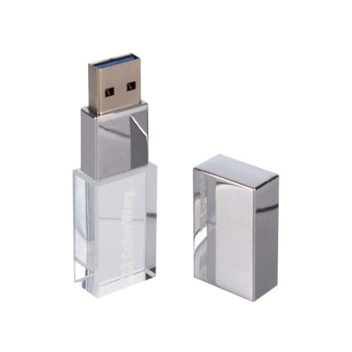 USB флеш накопичувач ColorWay 64GB ColorWay Crystal USB 3.0 (CW-USBCL64)