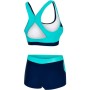 Купальник Aqua Speed Fiona 348-42 темно-синій, бірюзовий 40 (5908217656858)