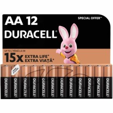 Батарейка Duracell AA лужні 12 шт. в упаковці (5000394006546 / 81551275)
