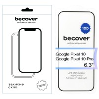 Скло захисне BeCover Google Pixel 10 / 10 Pro 10D Black (713672)