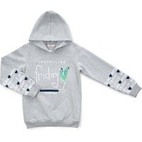 Кофта дитяча Breeze худі (16595-152G-gray)