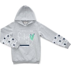 Кофта дитяча Breeze худі (16595-152G-gray)
