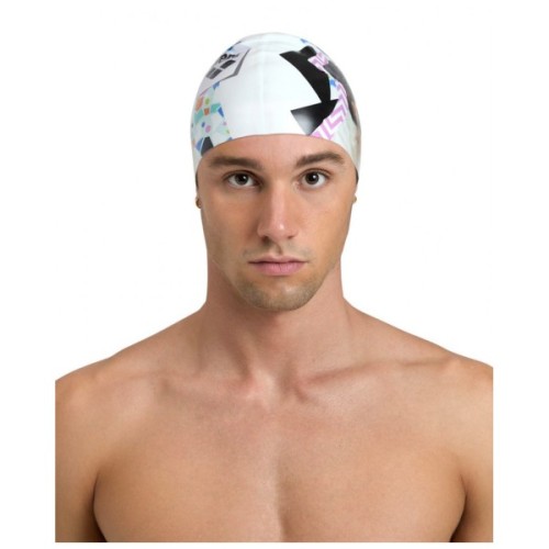 Шапка для плавання Arena HD Cap 005572-211 білий Уні OSFM (3468336843642)
