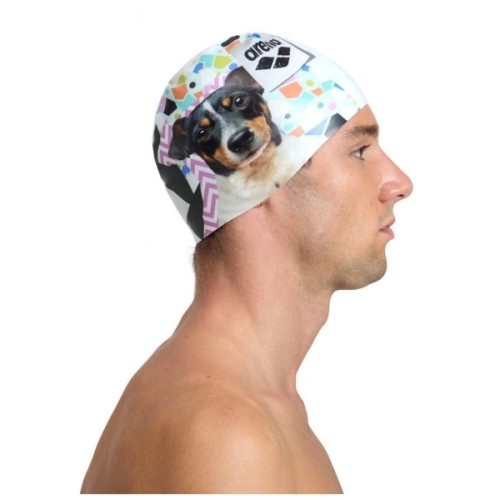 Шапка для плавання Arena HD Cap 005572-211 білий Уні OSFM (3468336843642)