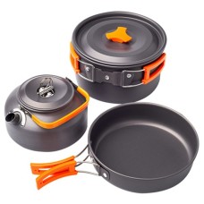 Набір туристичного посуду СИЛА каструля + сковорода + чайник (960551)
