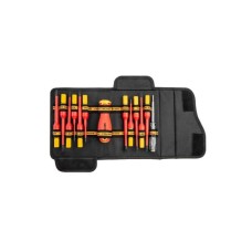 Набір викруток Tolsen діелектдіелектричних, змінні стрижні 13 шт, тканинний пеналричних, змінні стрижні 13 шт, тканеви (38017)