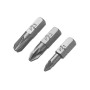 Набір біт Stanley Pozidriv, Pz1, Pz2, Pz3, L = 25 мм, 3 шт, блістер (STA61043)