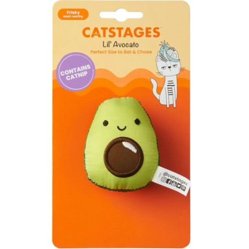 Іграшка для котів Petstages Авокадо 6.5 см (0700603678407)