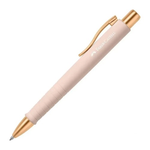 Ручка кулькова Faber-Castell набір кулькова ручка + 2 олівця Writing Set POLY BALL Urban, колір рожевий (32575)