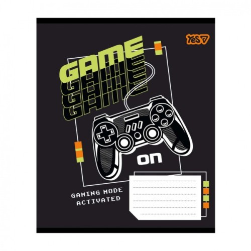Зошит Yes Game А5 12 аркушів лінія (768665)
