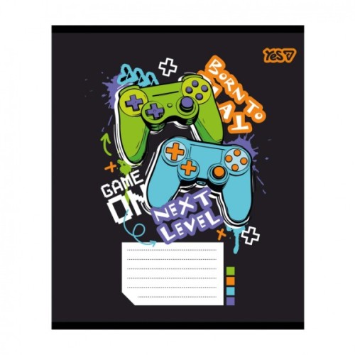 Зошит Yes Game А5 12 аркушів лінія (768665)