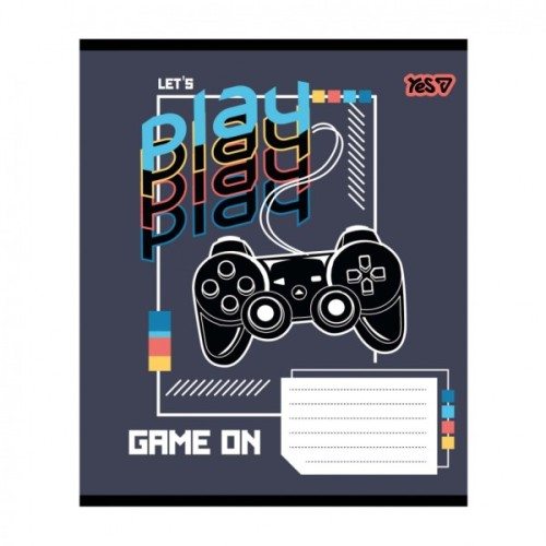 Зошит Yes Game А5 12 аркушів лінія (768665)
