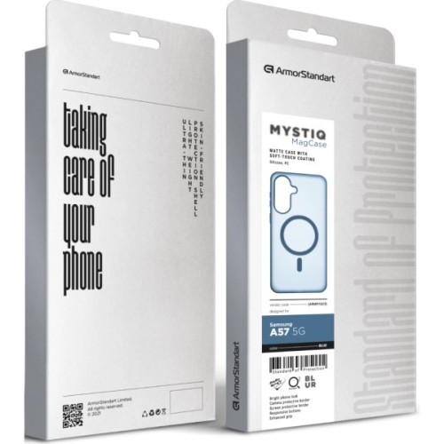 Чохол до мобільного телефона Armorstandart Mystiq MagCase Samsung A57 5G Blue (ARM91623)