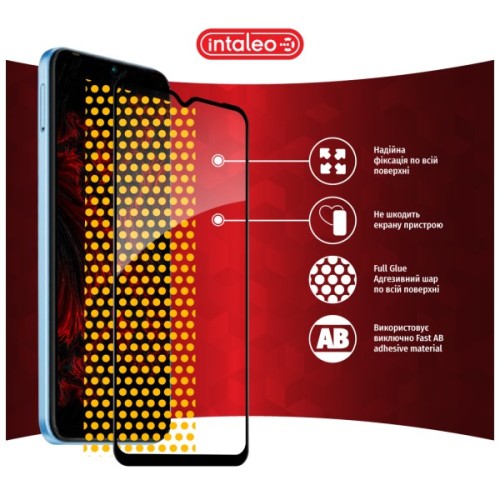 Скло захисне Intaleo Full Glue ZTE Blade A71 Black (1283126515620)
