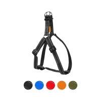 Шлея для собак Dog Extreme з нейлону регульована Ш 20 мм В:50-80 см чорна (06671)