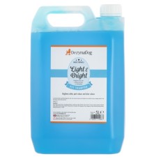 Шампунь для тварин Dezynadog Light Bright White Coat Colour Enchance для посилення кольору і блиску 5 л (5052372014838)