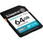 Карта пам'яті Kingston 64GB SDXC сlass 10 UHS-I U3 V30 Canvas Go Plus G4 (SDG4/64GB)