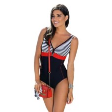 Купальник Aqua Speed Maris 335-01 синій, червоний, білий 42 (5908217672896)