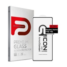 Скло захисне Armorstandart Icon Xiaomi Redmi Note 14S 4G Black (ARM82032)