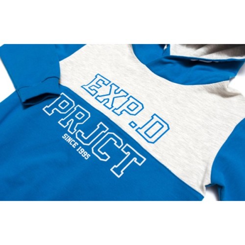 Кофта дитяча Breeze з капюшоном (12025-140B-blue)