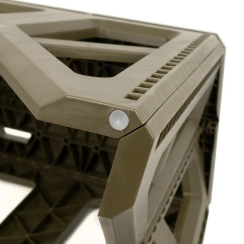 Стілець складаний Tribe Camp Chair High пластиковий Olive (T-EF-0002-olive)