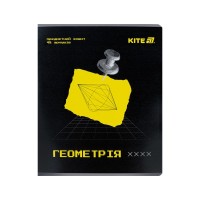 Зошит Kite предметний Techno 48 аркуші, клітинка, геометрія (K25-240-1)