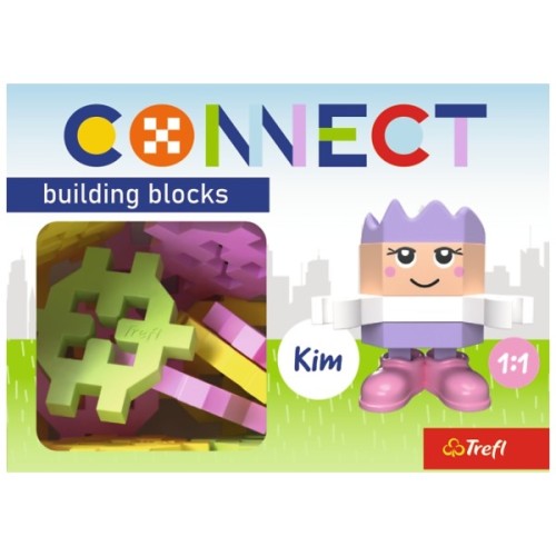Конструктор Trefl Connect з ігровою фігуркою Kim 35 деталей (5900511620030)