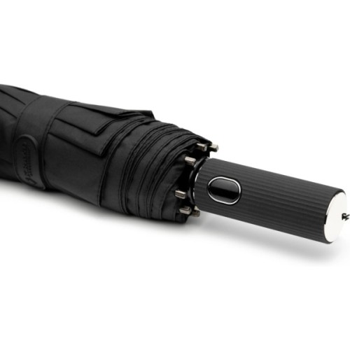 Парасоля Krago Column Black повний автомат чорний (umb-2-001)