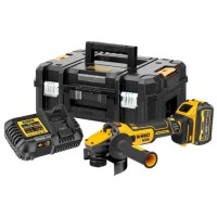 Шліфувальна машина DeWALT 18В XR Li-lon 6Ah, 125 мм, 3000-9000об/хв (DCG409VST1)