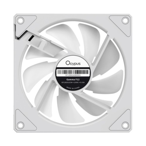 Кулер до корпусу OCYPUS GAMMA F12 WH ARGB REVERSE BLADE (GAMMA-F12-WH1AM01X-GL)