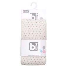 Колготки дитячі Bibaby у крапочку (68122-NB-cream)