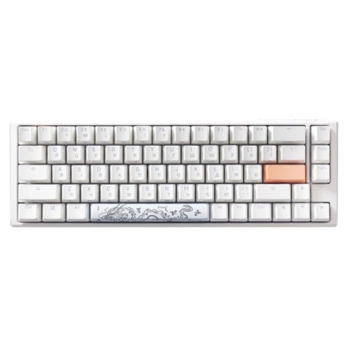 Клавіатура Ducky One 3 SF Cherry MX Brown RGB UA USB White (DKON2167ST-BUAPXPWWWSC1)
