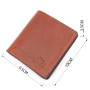 Гаманець Grande Pelle Шкіряний Світло-коричневий (16743)