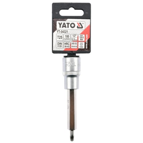 Торцева головка Yato зі вставкою TORX (YT-04321)